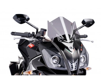 Z-RACING SCREEN FOR APRILIA TUONO V4R 2011-2014 - SMOKE